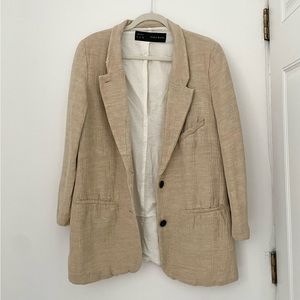 Zara Linen Blazer